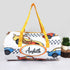Personalised Car Printed Kids Large Duffle Bag & Box Pouch Combo Gift Set